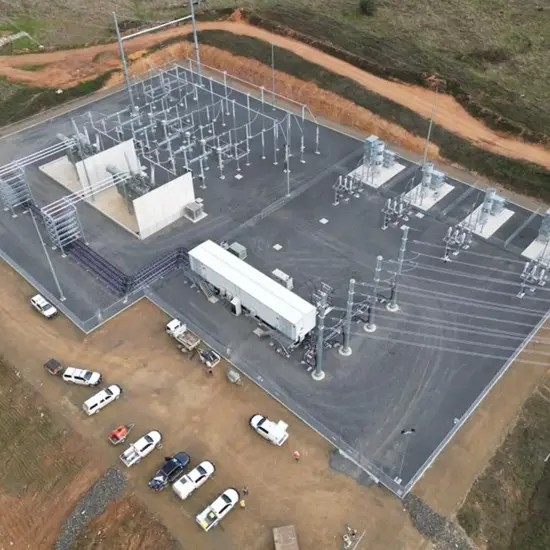 Rye Park Wind farm substation construction